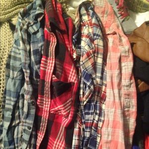 Plaid shirt bundle