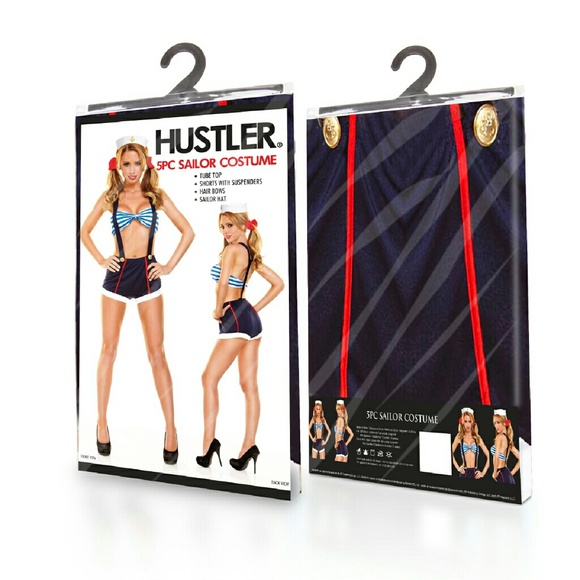 Hustler 5PCS Sailor Girl Costume Set - Picture 3 of 3
