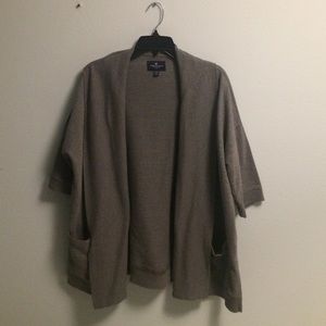 Dark Gray Comfortable Cardigan