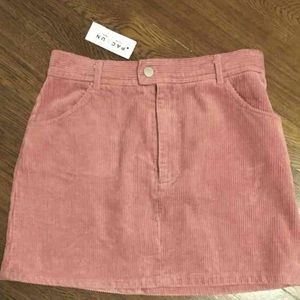 Kendall & Kylie corduroy skirt