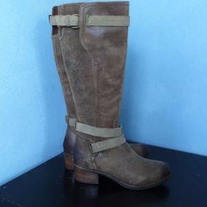 UGG knee high buckle boots sz 5