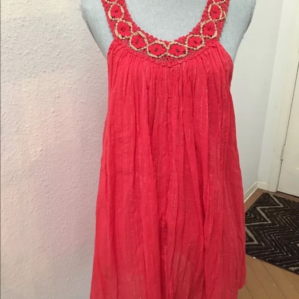 NWT L. Space Pazia Anthropologie Coverup Dress S