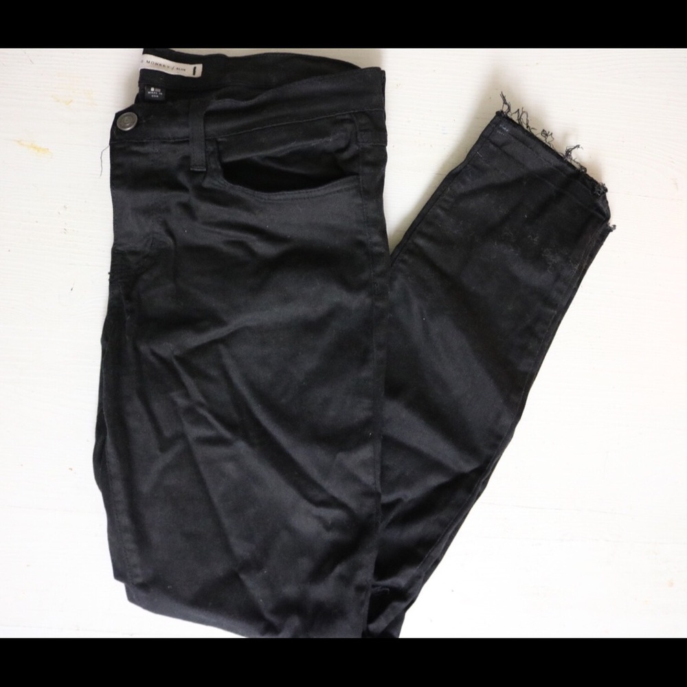 Flying Monkey distressed jeans