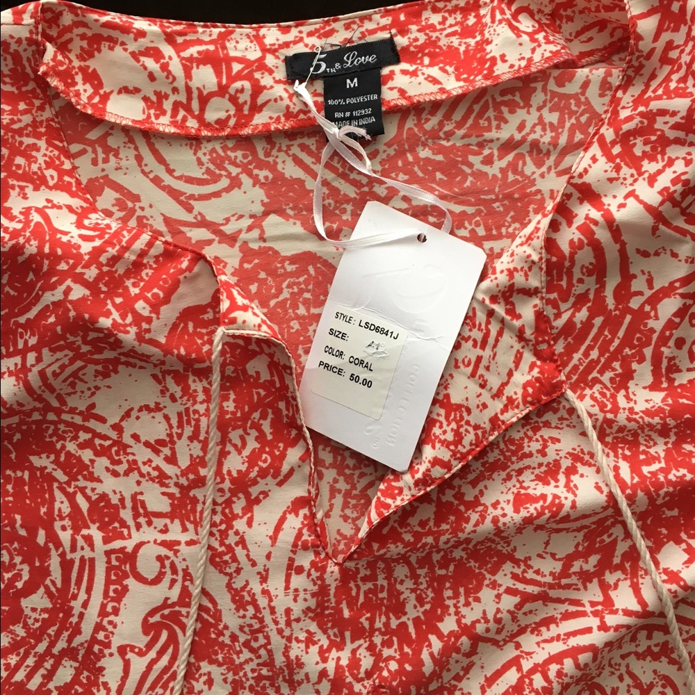 Chic Bright Pattern Shift Dress - Picture 4 of 4