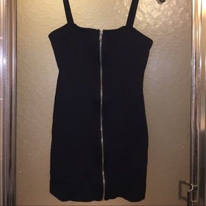 H&M Little Black Dress with Zipper in Front