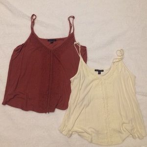 BUNDLE - V-neck Ribbed Boho Camisole