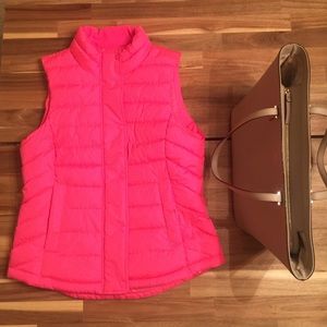 Pink Puffer Vest