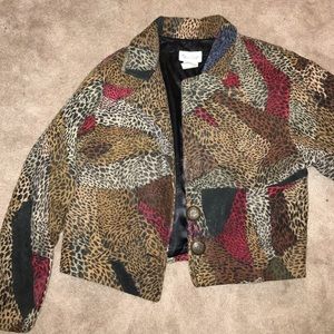 Vintage Cheetah Jacket