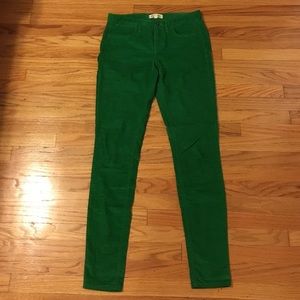 Madewell Skinny Corduroy Pants - awesome color! 🔋