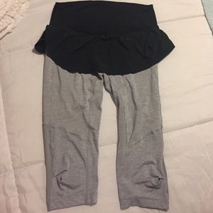 lulu lemon leggings w/ skirt attached
