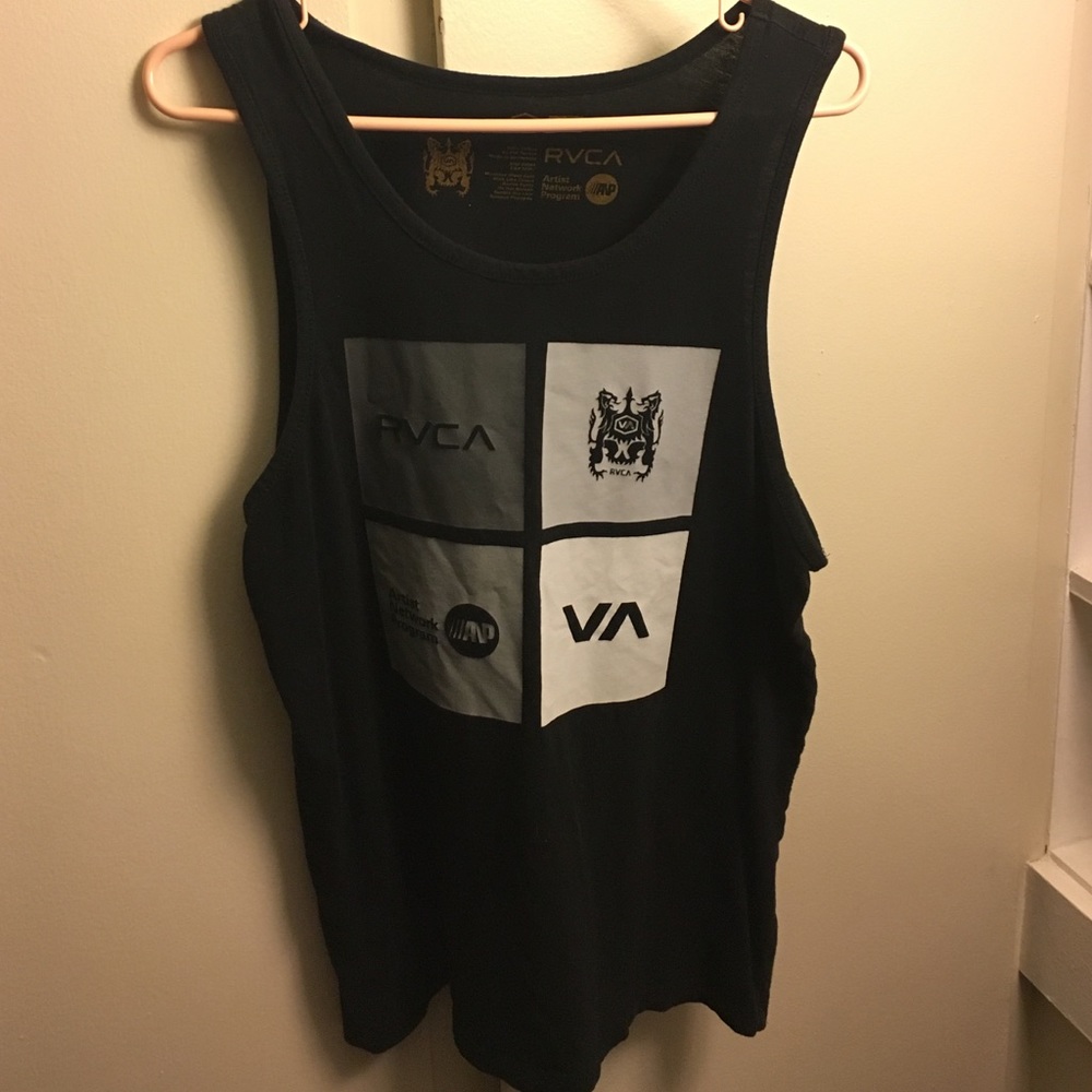 RVCA Black Tank Top