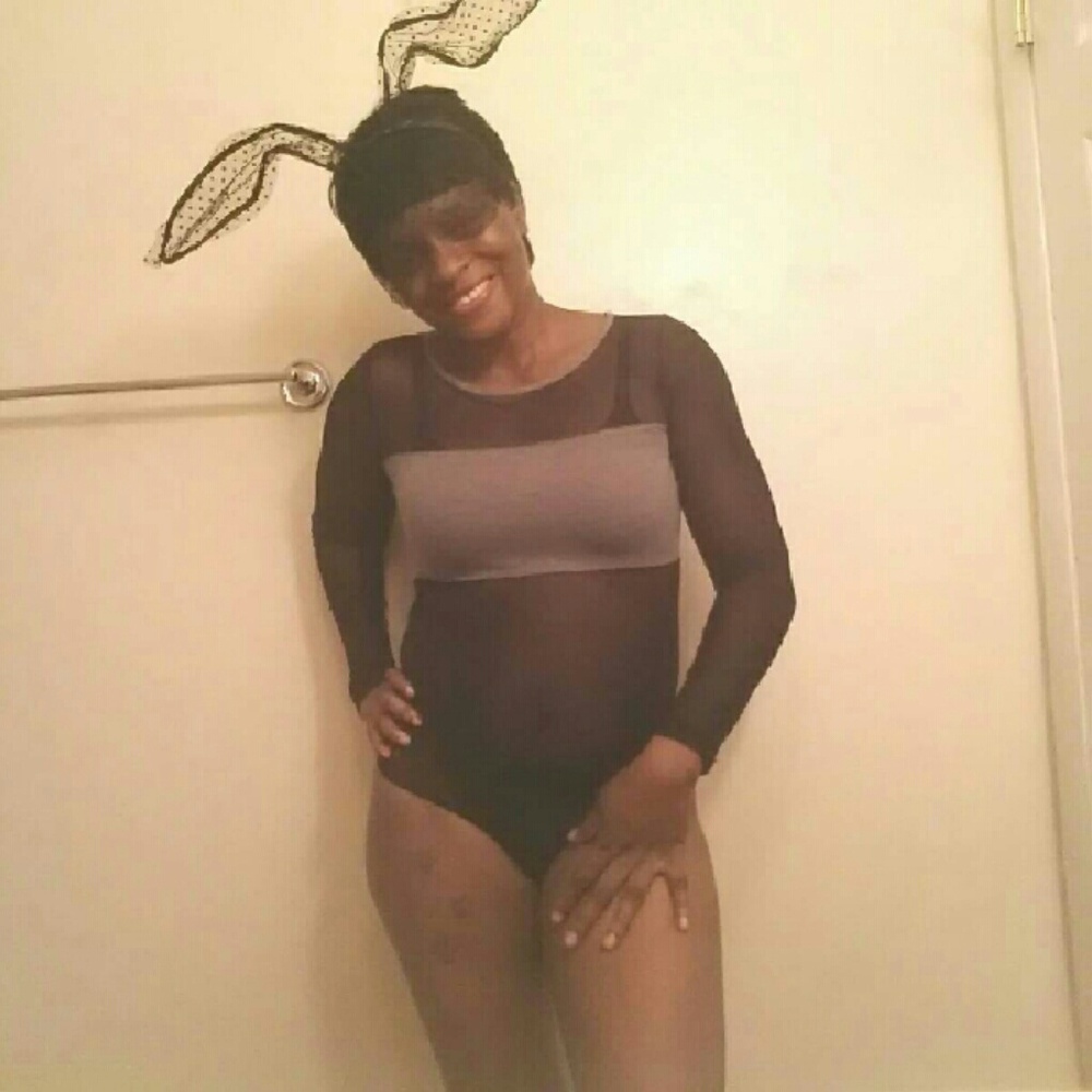 See-through Gray Block colored top