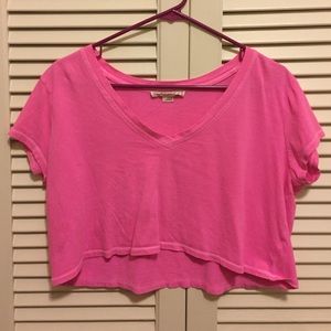 Neon crop top