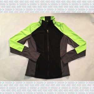 🆕 Xersion Black&Neon Jogging Jacket