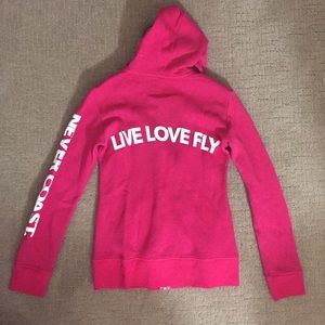 Flywheel zip up jacket with hood