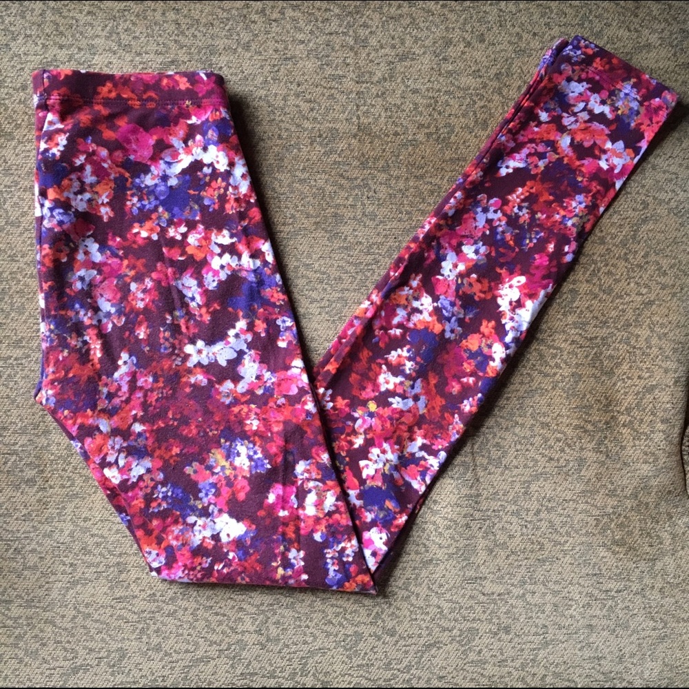floral leggings
