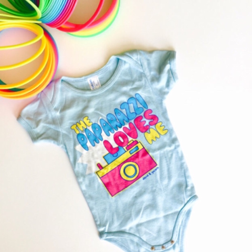 Paparazzi Onesie 12-18 Months