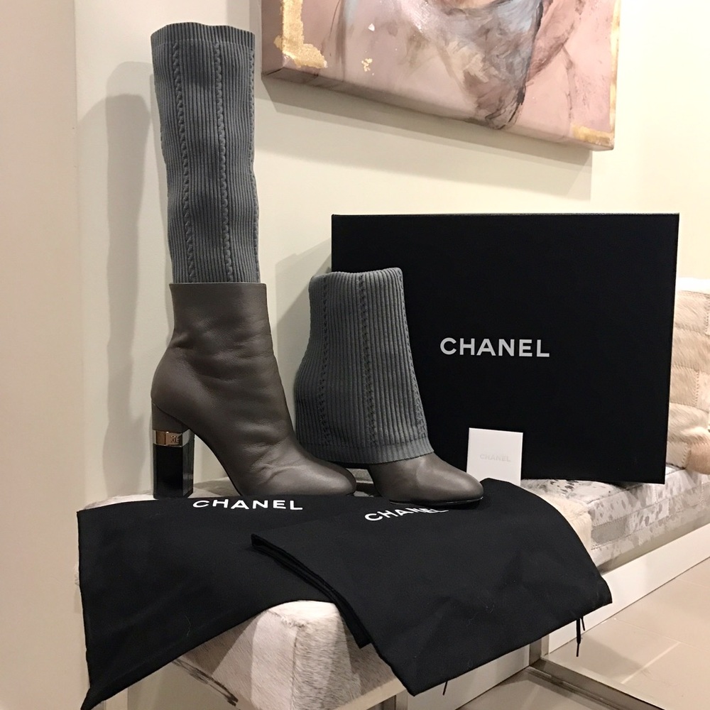 Authentic Chanel boots!