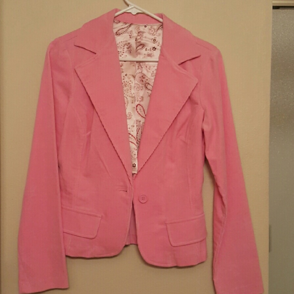 Pink Blazer