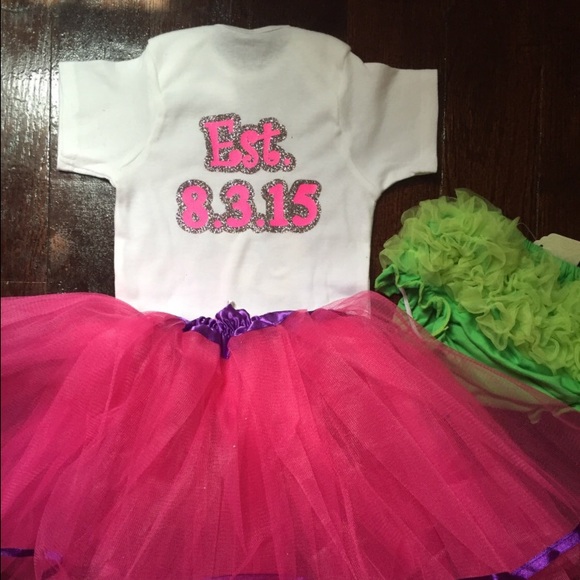 Luau🌺 Birthday Outfit Custom Made - Picture 2 of 4