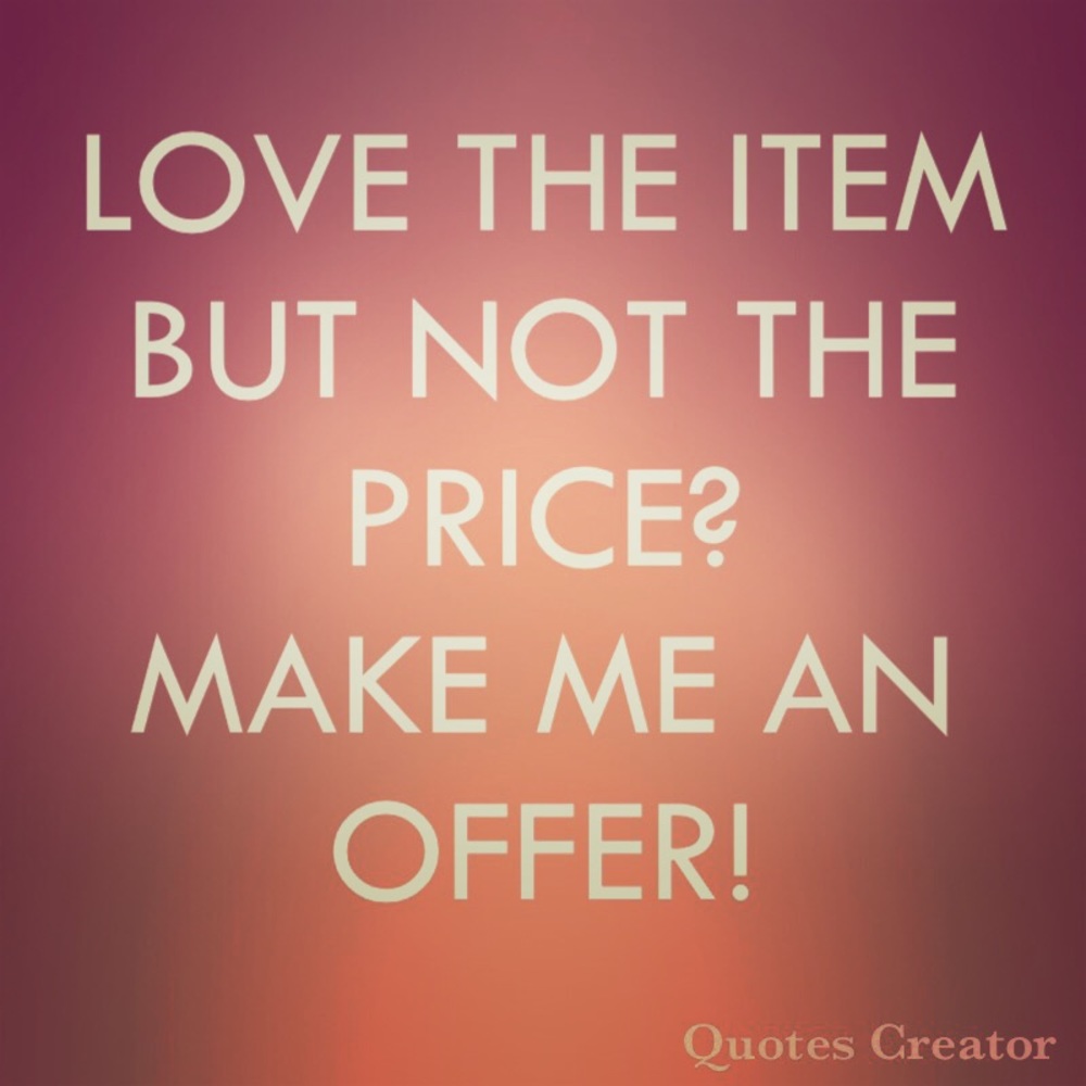 Make an offer!