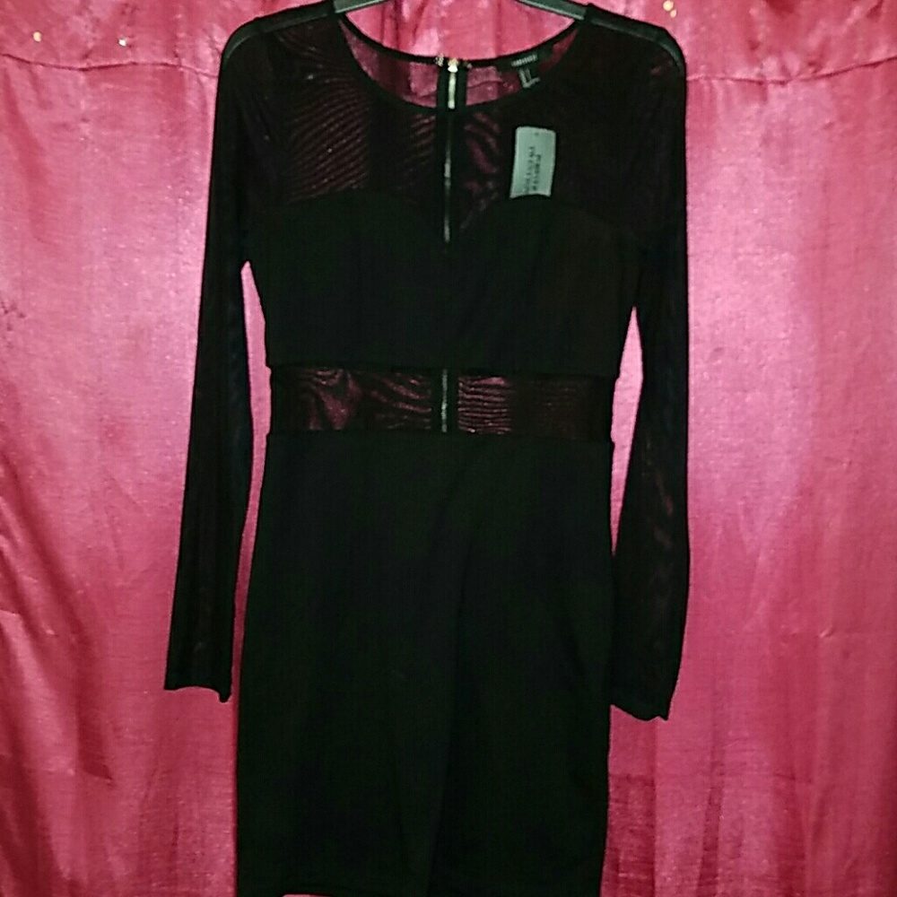 Sheer Forever 21 Dress