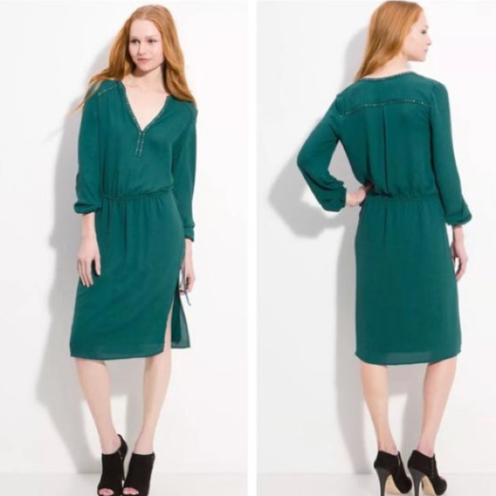 ❌ SOLD ❌ BCBG Max Azria Jewel Green Bri Dress