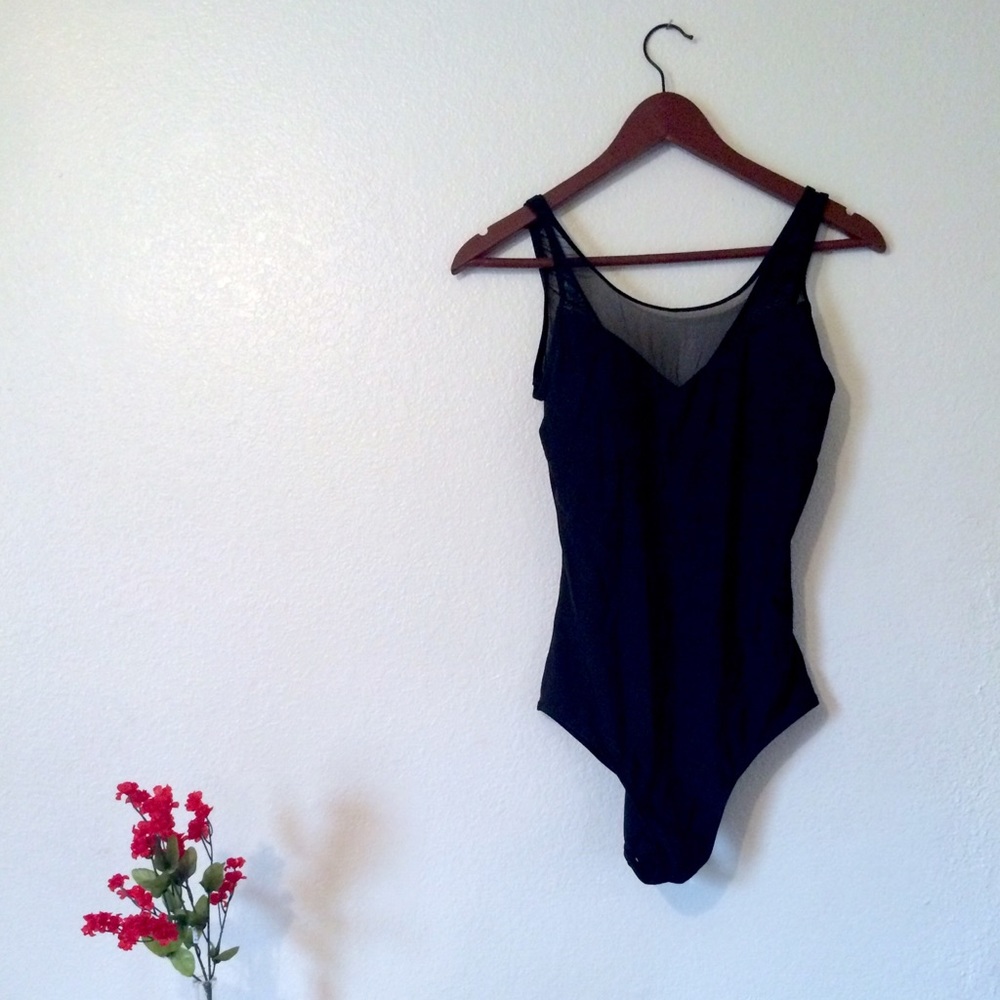 Class Act black one piece swimsuit