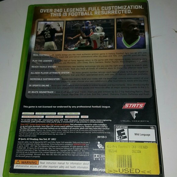 All-Pro Football 2K8 - Picture 3 of 3