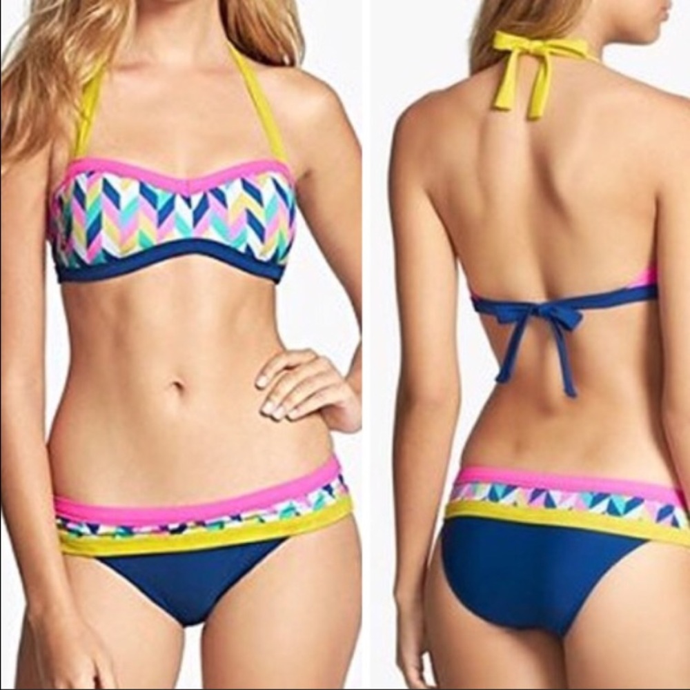 BCA by Rebecca Virtue Zigzag Bikini Swimsuit