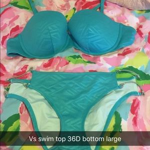 VS Swim Suit Corset backing