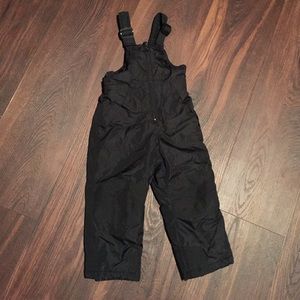 Toddler snow overalls