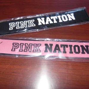 (2) Pink Nation Headbands