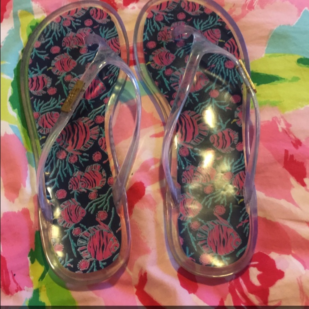 Lilly Pulitzer Flip Flops