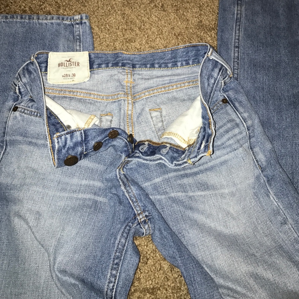 Men's classic straight Hollister jeans
