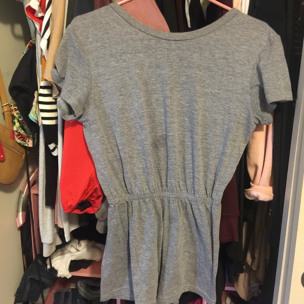 American apparel tshirt romper