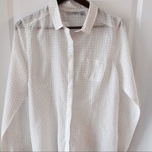 Halogen Triangle Silk Shirt