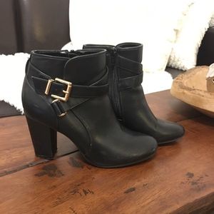 Mossimo Black Heeled Booties