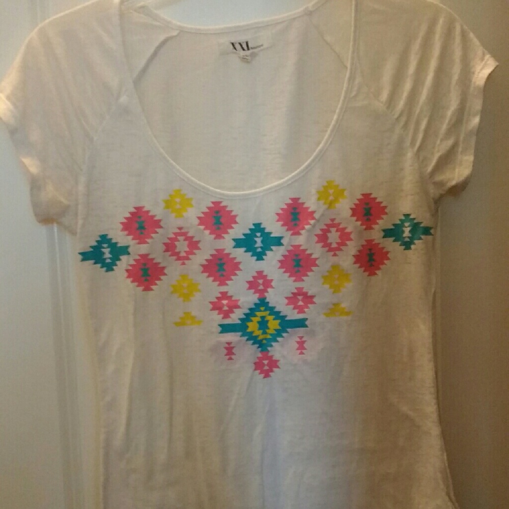 Aztec print summer top