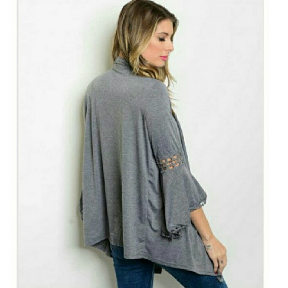 Boho Bell Sleeve Cardigan - Picture 3 of 3