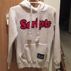 Letter printed hoodie