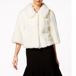 Calvin Klein faux fur jacket
