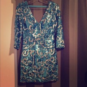 Alyce size 2 winter formal dress