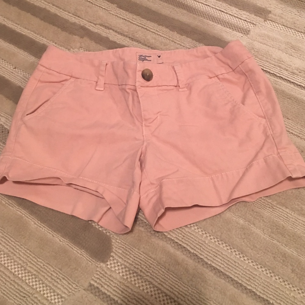 AE shorts - pale pink