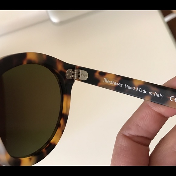 Illesteva Leonard 2 sunglasses MATTE tortoise - Picture 4 of 4