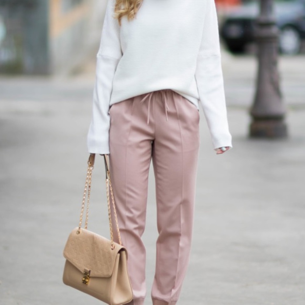 Blush pink H&M Pants NWT!