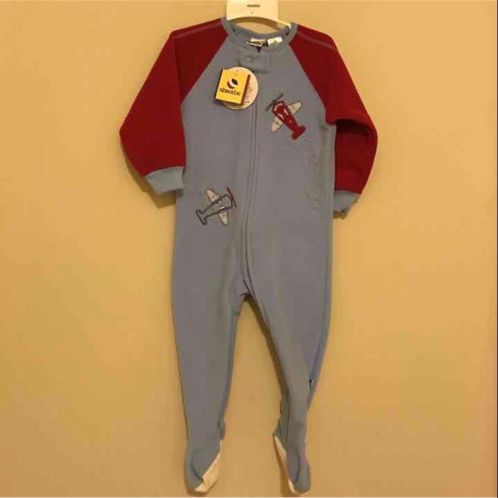 ❌SOLD❌Absorba One-Piece Fleece Sleepware 18 months