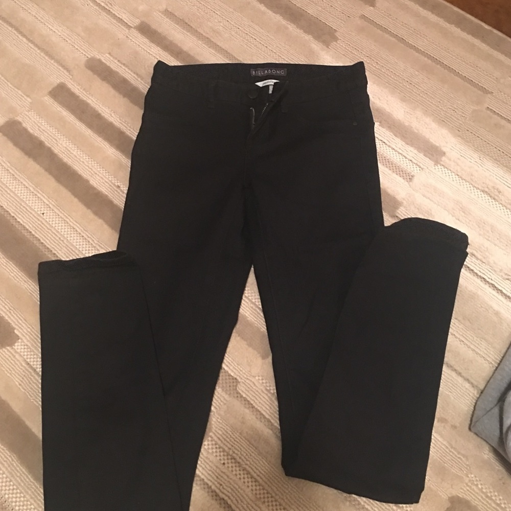 black billabong skinny jeans