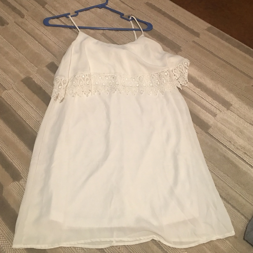 never worn! white summer dress