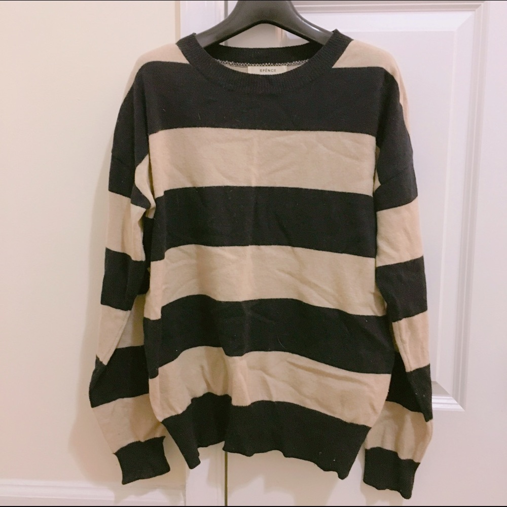 Stripe thin sweater